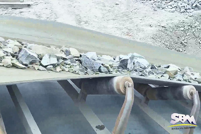 河南时产450-500吨玄武岩破碎生产线