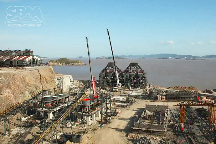 浙江时产1500-1800吨凝灰岩破碎生产线